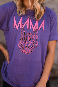 Purple Rocker Mama Graphic Tee